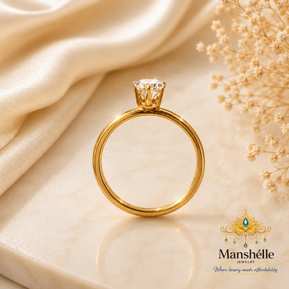 Manshélle Celeste Solitaire Ring