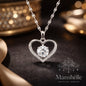 Manshélle - Amour Halo Heart Pendant Necklace