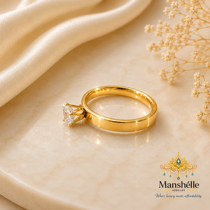 Manshélle Celeste Solitaire Ring