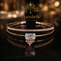 Manshélle - Radiant Cascade Crystal Bangle