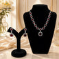 Manshélle Royale Ruby American Diamond Jewelry Set