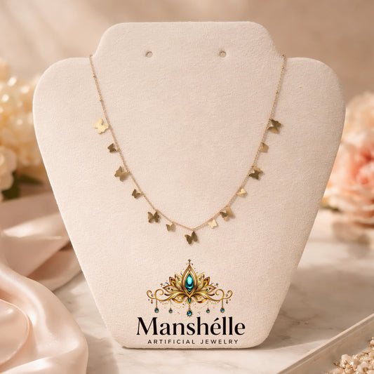 Manshélle - Fluttera Butterfly Charm Necklace