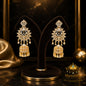 Nooré Luxe American Diamond Jhumka Earrings