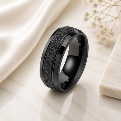 Manshélle Obsidian Noir Ring