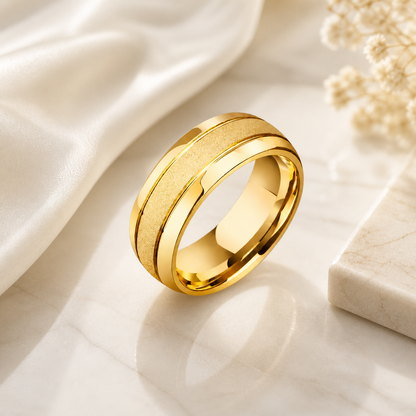 Manshélle Aurelius Gold Band Ring