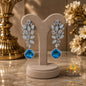 Azure Royale Statement Earrings