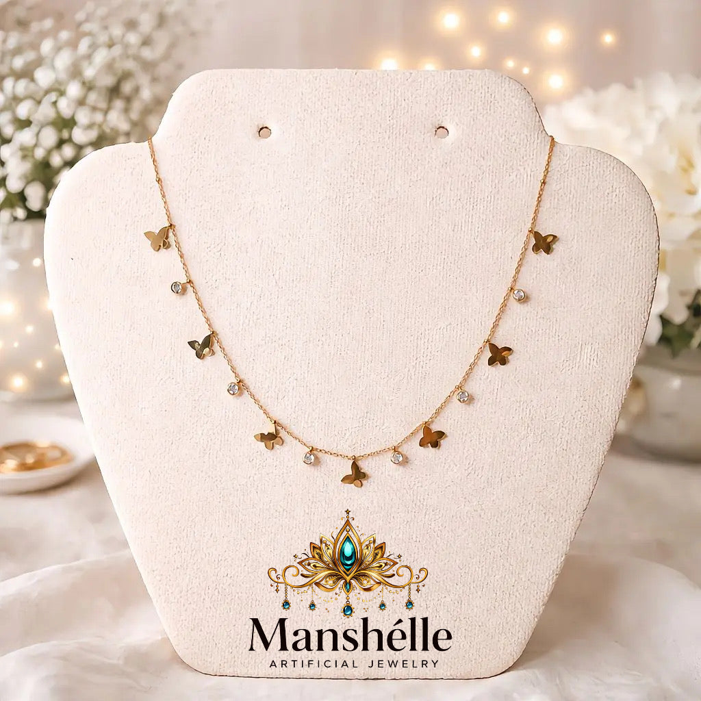 Manshélle - Aurora Flutter Charm Necklace