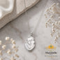 Manshélle Silver Mother’s Embrace Pendant Necklace