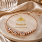 Manshélle Rosé Radiance Adjustable Bracelet