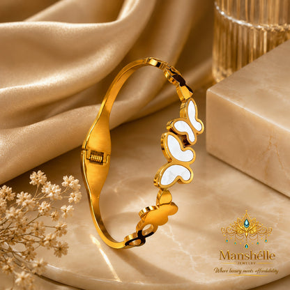 Manshélle Aurora Butterfly Bangle