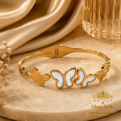 Manshélle Aurora Butterfly Bangle