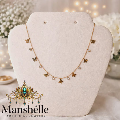 Manshélle - Aurora Flutter Charm Necklace
